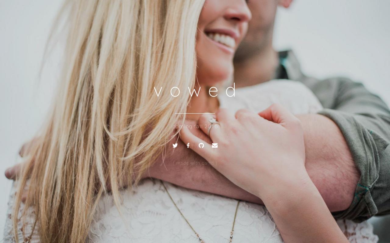 Carrd profile picture for @vowed